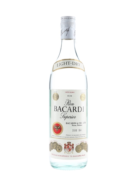 Bacardi Carta Blanca Nassau, Bahamas 75cl / 37.5%