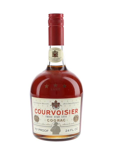 Courvoisier 3 Star Luxe Bottled 1970s 68cl / 40%