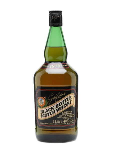 Black Bottle Whisky Bottled 1980s 100cl / 40%