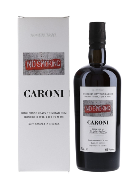 Caroni 1998 16 Year Old Heavy Trinidad Rum Bottled 2014 - Velier 70cl / 55%