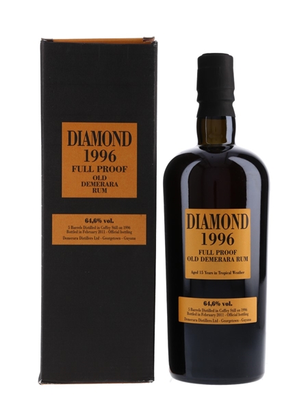 Diamond 1996 Demerara Rum 15 Year Old - Velier 70cl / 64.6%