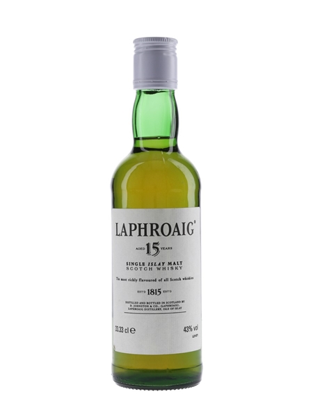 Laphroaig Collection Laphroaig 15 Year Old - Bottled 1990s 33.33cl / 43%