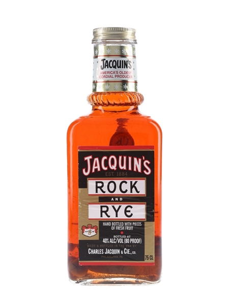 Jacquin's Rock And Rye Bottled 1980s 75cl / 40%