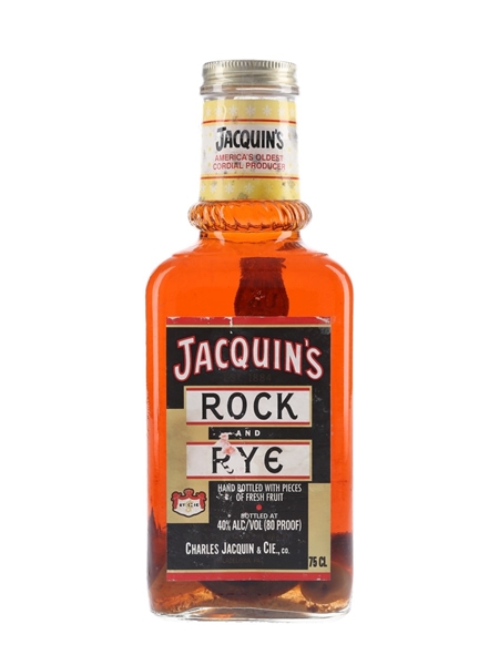 Jacquin's Rock And Rye Bottled 1980s 75cl / 40%