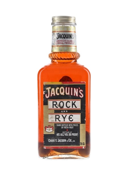 Jacquin's Rock And Rye Bottled 1980s 75cl / 40%