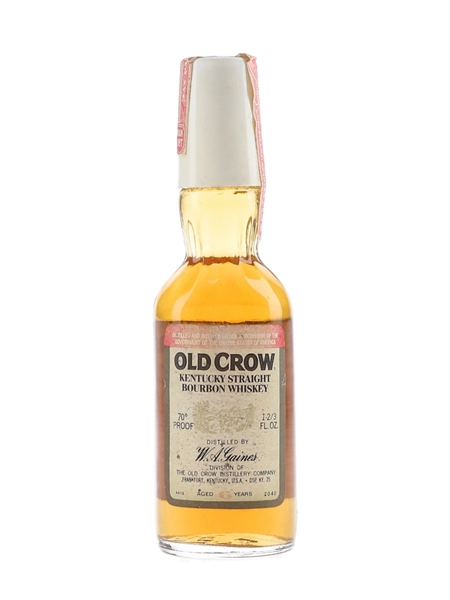 Old Crow 6 Year Old Bottled 1960s 4.7cl / 40%