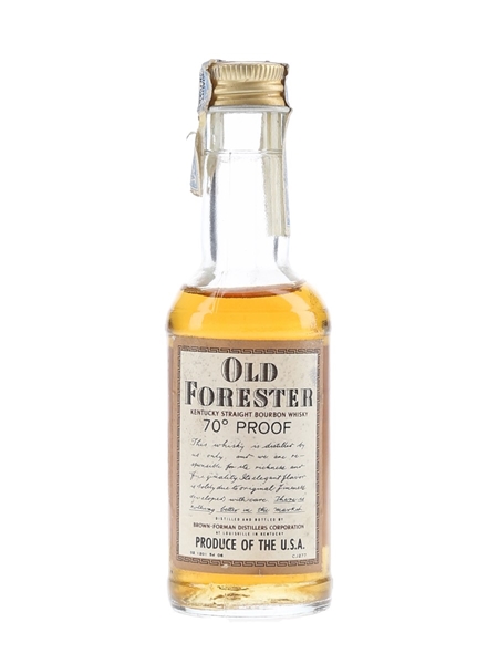 Old Forester Bottled 1970s 4.7cl / 40%