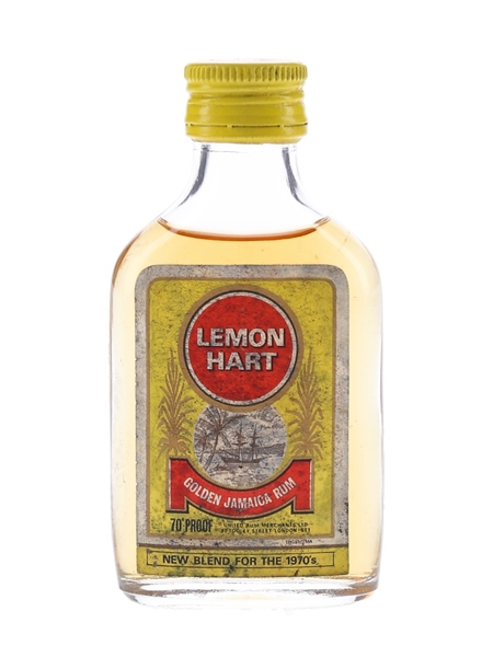 Lemon Hart Golden Jamaica Rum Bottled 1970s 5cl / 40%