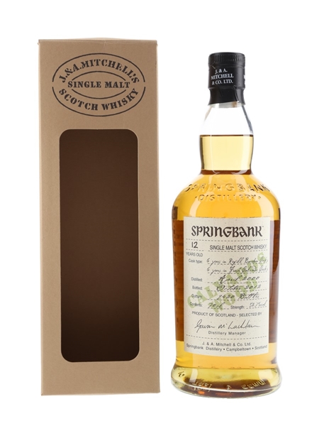 Springbank 2000 12 Year Old - Calvados Wood 70cl / 52.7%