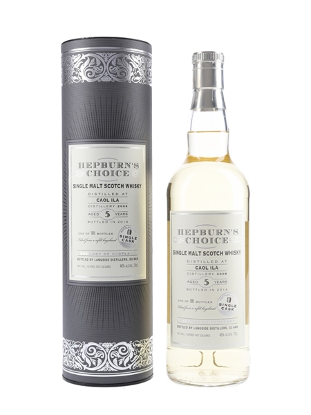 Caol Ila 2008 Hepburn's Choice Bottled 2014 - Langside Distillers 70cl / 46%