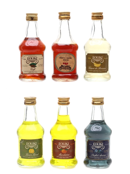 Eoliki Liqueurs Assorted Flavours 6 x 5cl