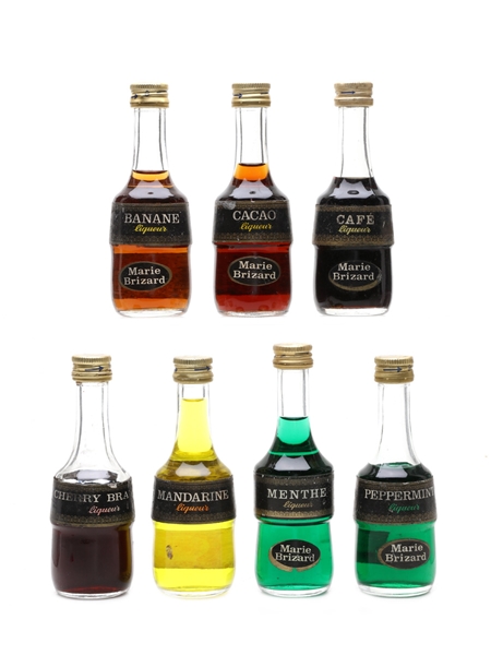 Marie Brizard Liqueurs Assorted Flavours 7 x 5cl