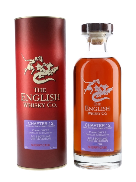 The English Whisky Co. Chapter 12 Bottled 2012 - Limited Edition 70cl / 60.3%