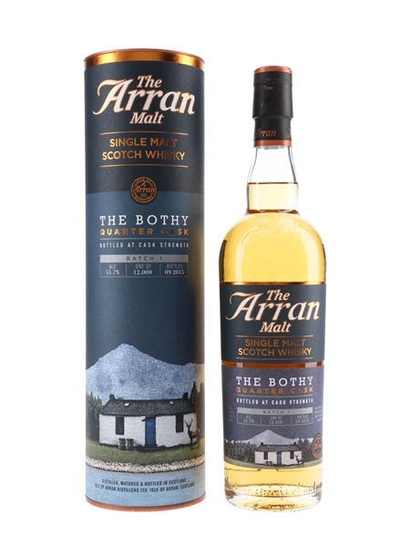 Arran The Bothy Quarter Cask Bottled 2015 - Batch 1 70cl / 55.7%