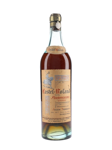 Jules Torres Castle Roland Armagnac Bottled 1933-1944 100cl