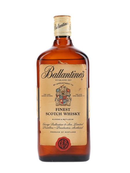 Ballantine's Finest Bottled 1970s 75cl