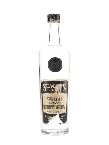 Seager's Special London Dry Gin Bottled 1960s 75cl