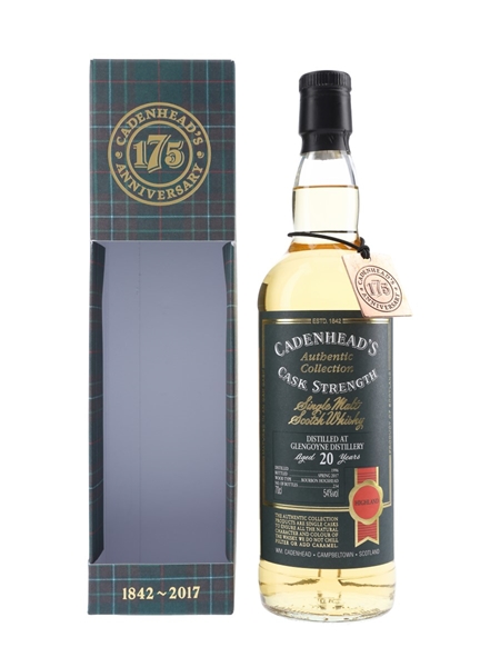 Glengoyne 1996 20 Year Old Bottled 2017 - Cadenhead's 175th Anniversary 70cl / 54%