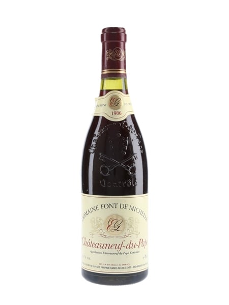 Domaine Font De Michelle 1986 Chateauneuf Du Pape 75cl / 13.7%