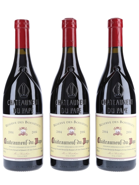 Reserve Des Boisselets 2004 Chateauneuf Du Pape 3 x 75cl / 14.5%