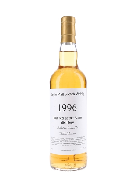 Arran 1996 Private Cask Bottled 2012 - Isle of Arran Distillers Ltd. 70cl / 54.2%