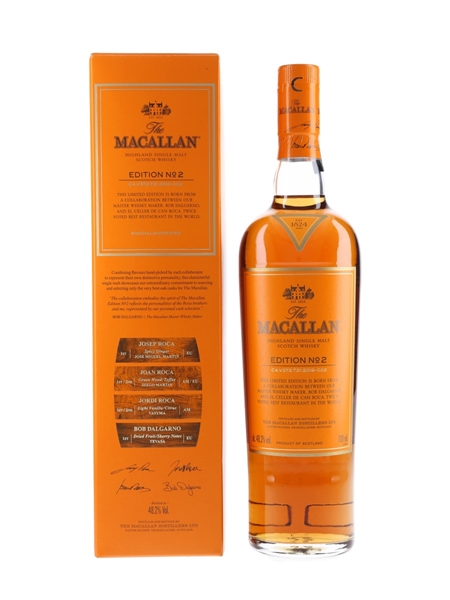 Macallan Edition No.2  70cl / 48.2%