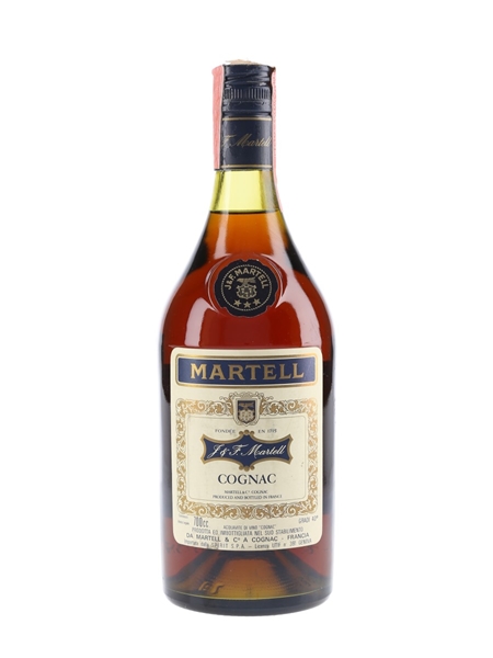 Martell 3 Star Bottled 1970s - Spirit 70cl / 40%