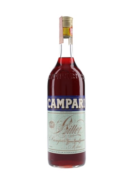 Campari Bitter Bottled 1980s 100cl / 25%