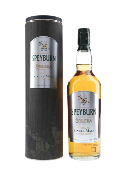 Speyburn Solera 25 Year Old  70cl / 46%