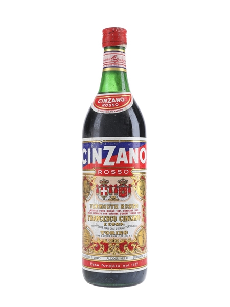 Cinzano Vermouth Rosso Bottled 1970s 100cl / 16.5%