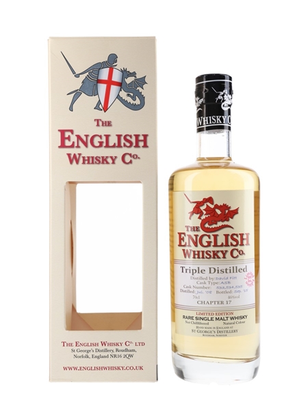 The English Whisky Co. Chapter 17 Limited Edition 70cl / 46%