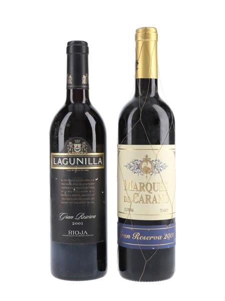 Gran Reserva Rioja & Carinena 2001 Lagunilla & Marques De Carano 2 x 75cl