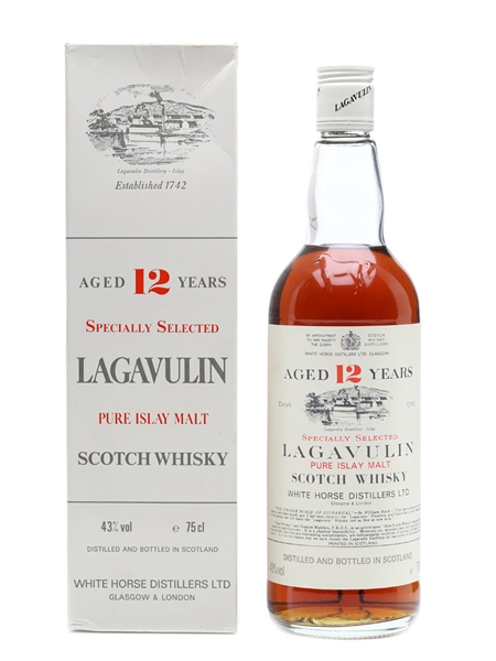 Lagavulin 12 Years Old White Horse Distillers 75cl