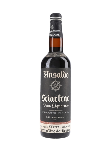 Ansaldo 1964 Sciactrac Sweet Wine 72cl / 16%