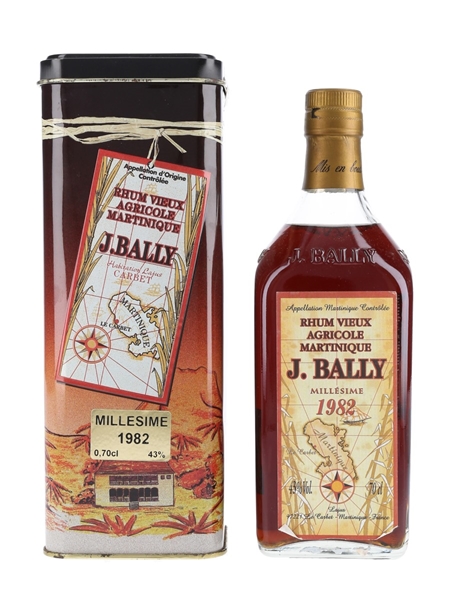 J Bally 1982 Rhum Agricole Martinique 70cl / 43%