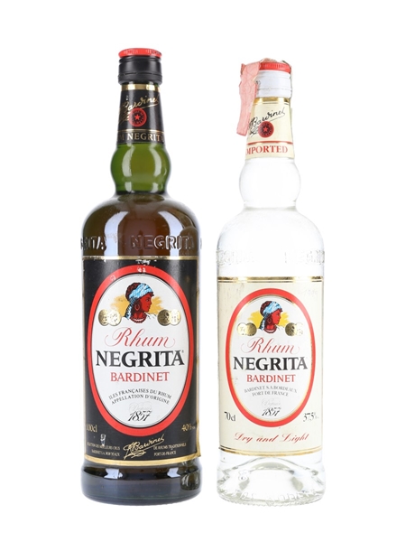 Bardinet Negrita Rhum  100cl & 70cl