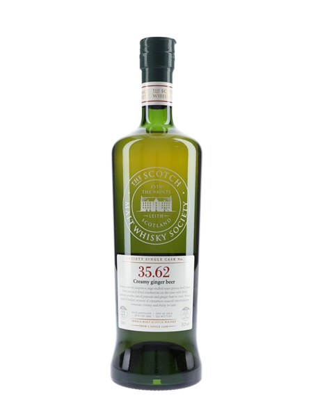 SMWS 35.62 Creamy Ginger Beer Glen Moray 1990 70cl / 59.2%