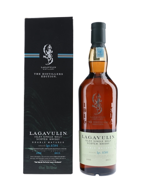 Lagavulin 1999 Distillers Edition Bottled 2015 70cl / 43%