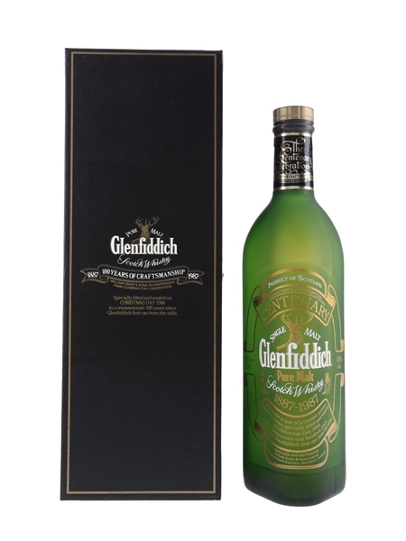 Glenfiddich Pure Malt Centenary Bottled 1986 75cl / 43%