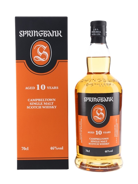 Springbank 10 Year Old Bottled 2016 70cl / 46%