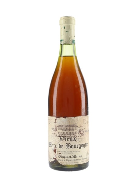 Taupenot Merme Vieux Marc De Bourgogne Bottled 1970s-1980s 75cl / 40.8%