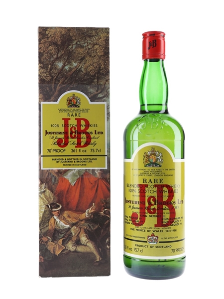 J & B Rare Bottled 1970s-1980s 75.7cl / 40%