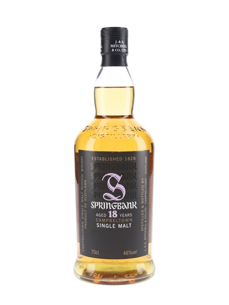 Springbank 18 Year Old  70cl / 46%