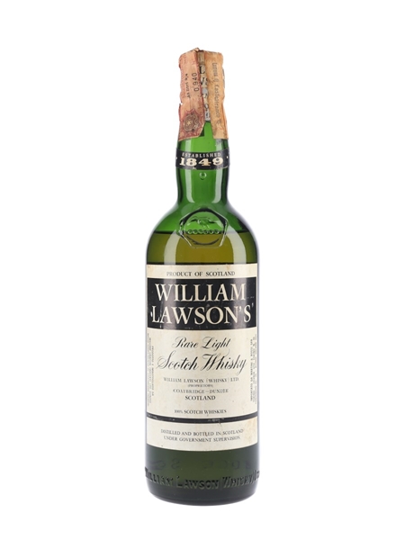 William Lawson's Rare Light Bottled 1960s - Martini & Rossi 75cl / 43%