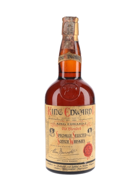 King Edward I Bottled 1960s - Clan Munro Whisky 75cl / 43%