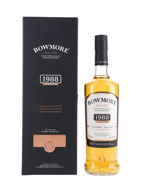 Bowmore 1988 Vintage Edition Bottled 2017 - Travel Retail 70cl / 47.8%