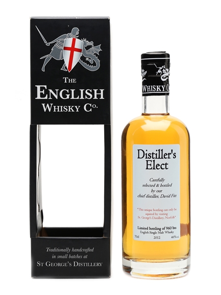 The English Whisky Co Distiller's Elect 2012 Release Distillery Exclusive 70cl