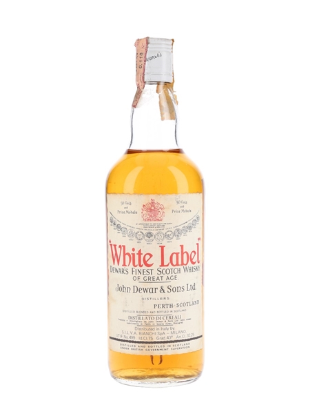 Dewar's White Label Bottled 1960s-1970s - Silva 75cl / 43%