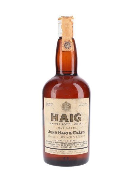 Haig's Gold Label Bottled 1970s 75cl / 43%