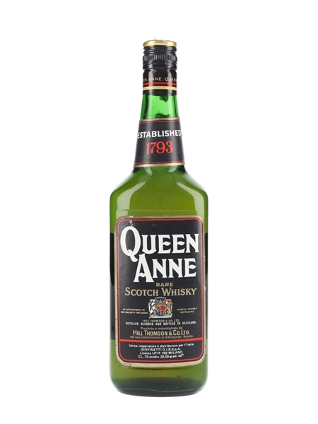 Queen Anne Rare Bottled 1970s - Giovinetti 75cl / 40%